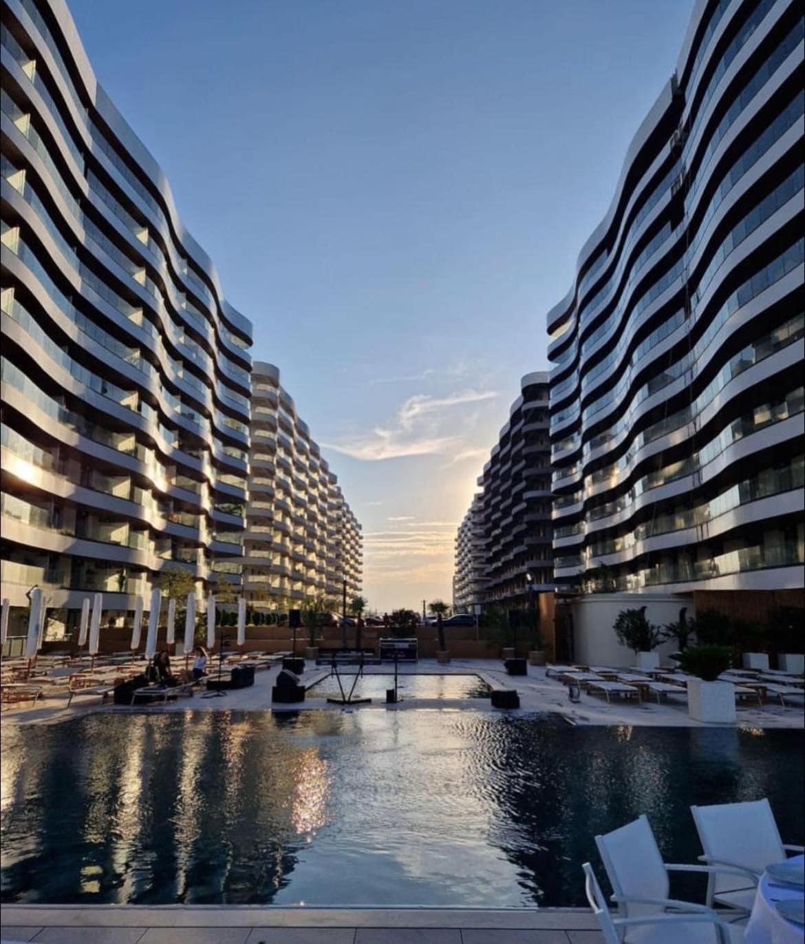 Del Mar Vista Daire Mamaia Dış mekan fotoğraf